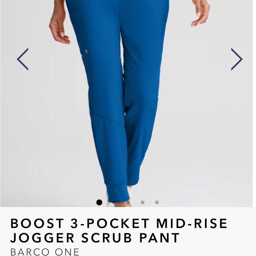 Royal Blue Barco One Women’s Scrub Joggers size XS